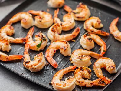 Instructions gambas à la plancha