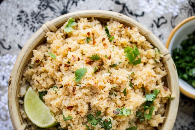Recette de riz de chou-fleur