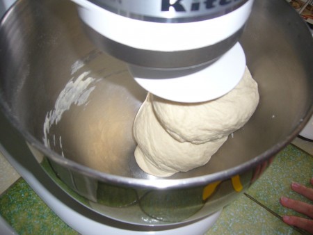 étape de préparation baguette maison