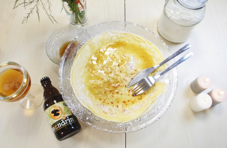 Ma recette de crêpe pour les fans de bière